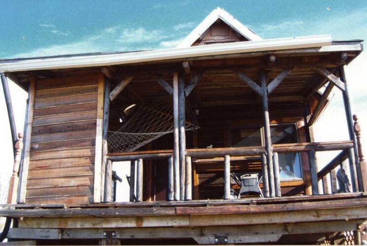 From Wind Farm Waste to Cozy Cabin